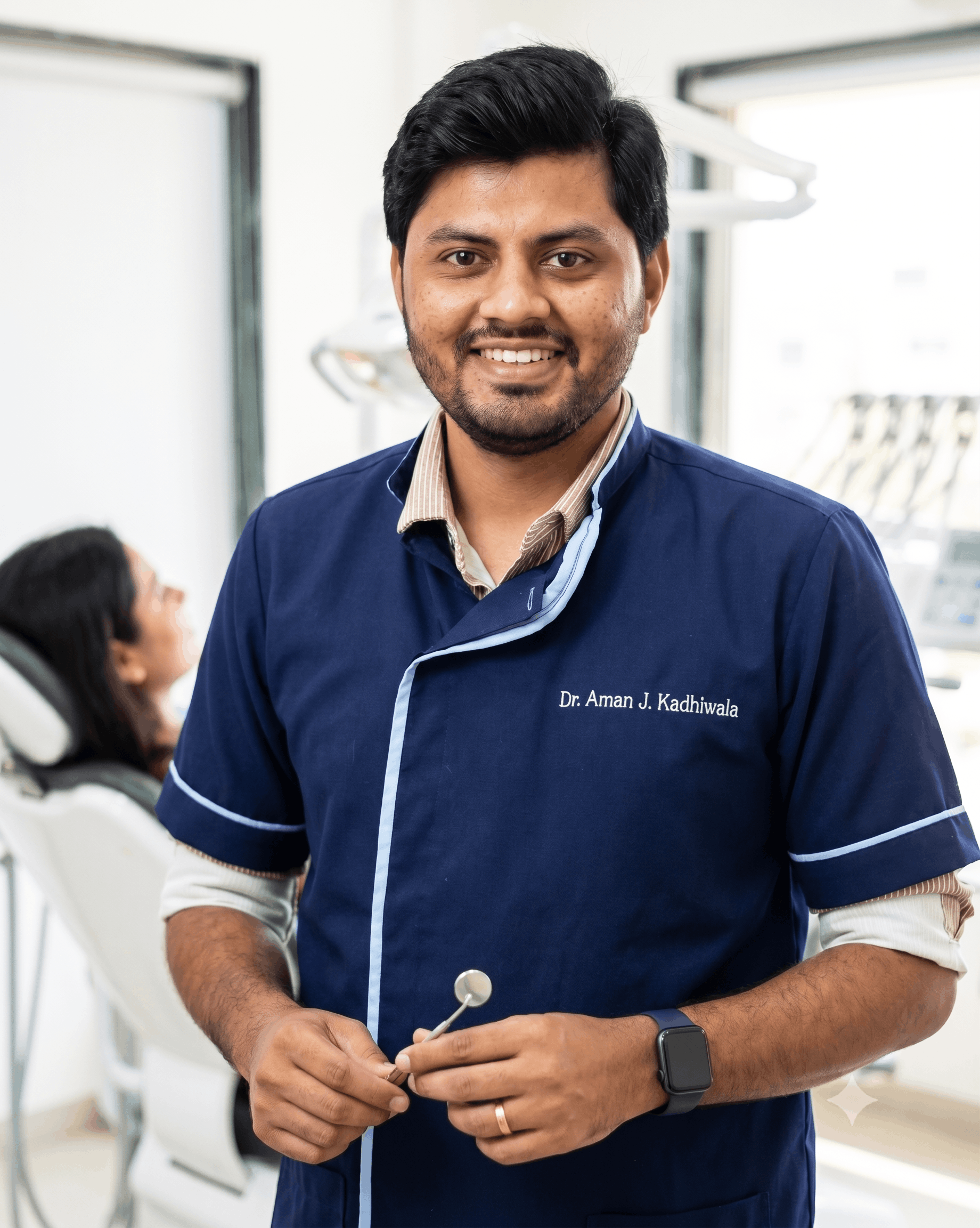 Dr. Aman Kadhiwala - Chief Dental Surgeon at Kadhiwala Dental Care, Adajan Surat